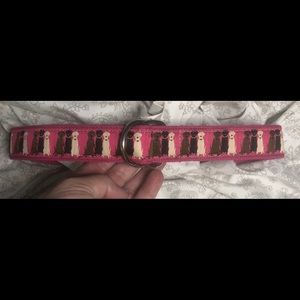 BELTED COW NWOT D ring belt LABRADORS Sz. XS